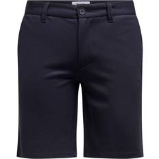 Only & Sons Short en tissu Taille Bleu Marine