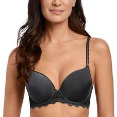 Wacoal Lace Perfection Contour Bra - Charcoal