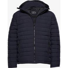 Superdry Herre - Vinterjakker Superdry Hooded Fuji Jacket - Darkest Navy