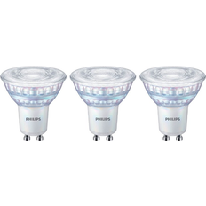 GU10 LED-pærer Philips 5.4cm LED Lamps 2.6W GU10 3-pack