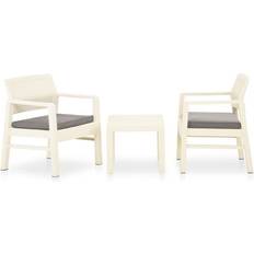 Havemøbler vidaXL 315855 Loungesæt, 1 borde inkl. 2 stole
