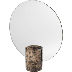 Marmor Speglar Blomus Pesa Dark Brown Table Mirror 22cm