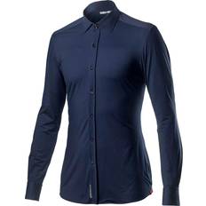 Castelli Shirts Castelli VG Button Shirt - Infinity Blue