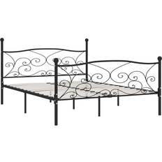 vidaXL Bed Frame with Slatted Base 105cm 180x200cm