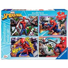4x100 Ravensburger Marvel Spiderman 4x100 Bitar