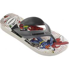 Havaianas Kid's Max Herois - White/Steel Grey