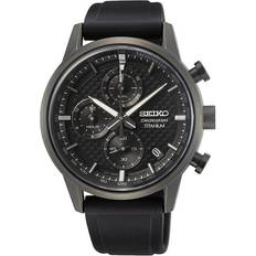 Seiko Chronograph Titanium SSB393P1 Miesten 42 mm Analoginen Kvartsi Hardlex Crystal -mineraalilasi