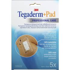 Førstehjelp 3M Tegaderm + Pad 9cm x 10cm 5-pack