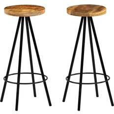 vidaXL 246238 2-pack Barstol 76cm 2stk