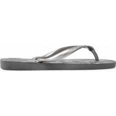 Hopea - Nainen Varvassandaalit Havaianas Slim Animals - Grey Aco/Silver Bright