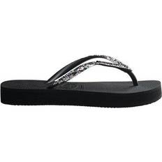 Havaianas Infradito Mare Slim Flatform Glitter Nero Donna Brasil