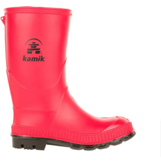 Rot Gummistiefel Kamik Kid's The Stomp Rain Boot - Red