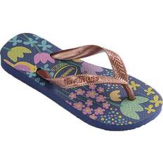 Infradito Havaianas Flores Dark Blue/Gold Unisex