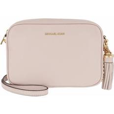 Michael Kors Ginny Leather Crossbody Bag - Soft Pink