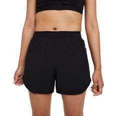 Nike Nainen Shortsit Nike Tempo Luxe 2-In-1 Running Shorts - Black/Black/Reflective Silver