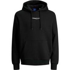 Jack & Jones Overdimensed Loop Knitted Hoodie - Black
