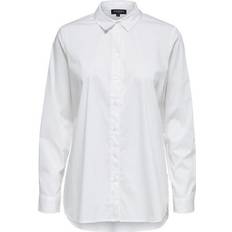 Selected Organic Cotton Shirt - White/Bright White