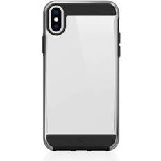 Blackrock Air Robust Cover per iPhone XS-X Nero-Bianco