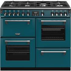 Stoves Richmond Deluxe S1000G Kingfisher Teal Blue