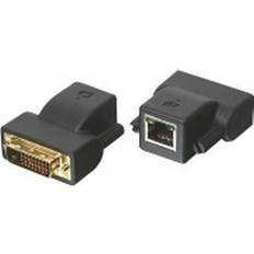 DVI-RJ45 M-F Adapter