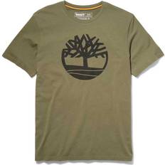Kennebec River Tree Logo T-shirt - Dark Green
