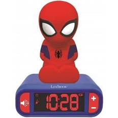 Lexibook Spider Man Nightlight Alarm Clock Lucina notturna