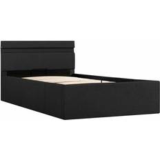 vidaXL Bed Frame with Hydraulic Storage LED 73cm Sängram 100x200cm