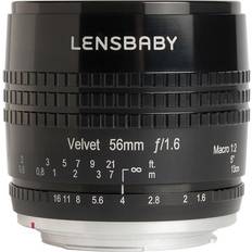 Lensbaby Velvet 56 56mm f/1.6 Macro Lens for Nikon F