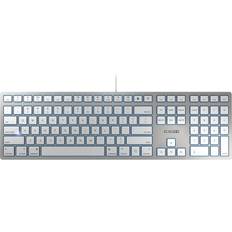 Cherry KC 6000 Slim For Mac Tastiera USB Qwerty Inglese UK Argento