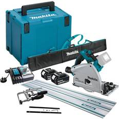 Charger Plunge Cut Saw Makita DSP600TJKIT (2x5.0Ah)