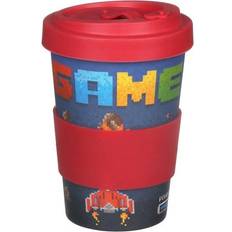 Bamboo Cups & Mugs Puckator Game Over Travel Mug 40cl