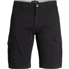 Jack & Jones Joe Akm Cargo Shorts - Black