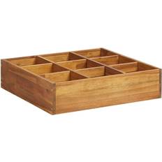 vidaXL Herb Garden Raised Bed 23.622x23.622x5.906"