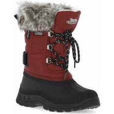 Trespass Kid's Lanche Faux Fur Snow Boots - Merlot