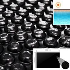 VidaXL Piscines et Accessoires vidaXL Couverture de piscine Noir 300 x 200 cm pe Black