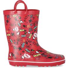 Chaussures Enfant Trespass Kid's Apolloton Wellies - Cosmic Red