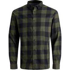 Jack & Jones Gingham Paita Oliivi/Musta