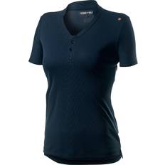 Castelli Polo Shirts Castelli Tech Polo Shirt Women - Dark Infinity Blue