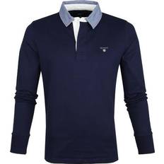 Recht Polo's Gant Original Heavy Rugger Polo Shirt - Evening Blue