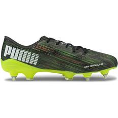 Soft Ground (SG) - Yellow Football Shoes Puma Ultra 2.2 MxSG - Black/White /Yellow Alert