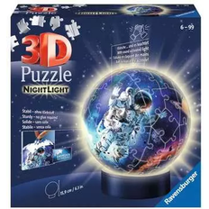 Ravensburger 3D-Jigsaw Puzzles Ravensburger 3D Puzzle Ball The Astronauts 72 Pieces