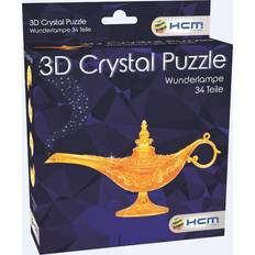 Crystal puzzle 3d Hcm-Kinzel Crystal Puzzle Aladdin's Magic Lamp 34 Bitar