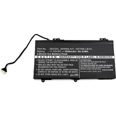 Hp laptop 14 CoreParts Laptop Battery For Hp 40wh Li-ion 11.55v 3500mah Black, Pavilion 14-al000, Pavilion 14-al001ng, Pavilion 14-al003ng, Pavilion 14- Warranty: 12m