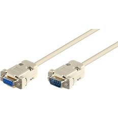 MicroConnect DB9-DB9 M-F 10m