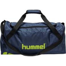 Hummel Core Sports Bag M - Dark Denim/Lime Punch