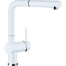 Blanco Pull Out Spout Kitchen Taps Blanco Linus-S silgranit 516692 White