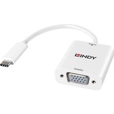 Lindy USB C-VGA 3.1 M-F 0.2m