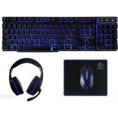 Gaming tastatur - Mus medfølger - Trådløs Tastaturer Rebeltec Gaming kit (English)