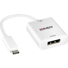 Lindy USB C-DisplayPort 3.1 M-F 0.2m