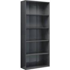 vidaXL 5 Tier Scaffale per libri 189cm